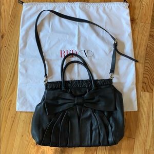 ❌sold❌Authentic Red Valentino Bow Top Handle Bag